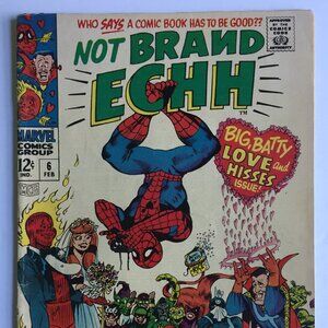 Not Brand Echh #6 (Feb 1968, Marvel) Spider-Man Cover